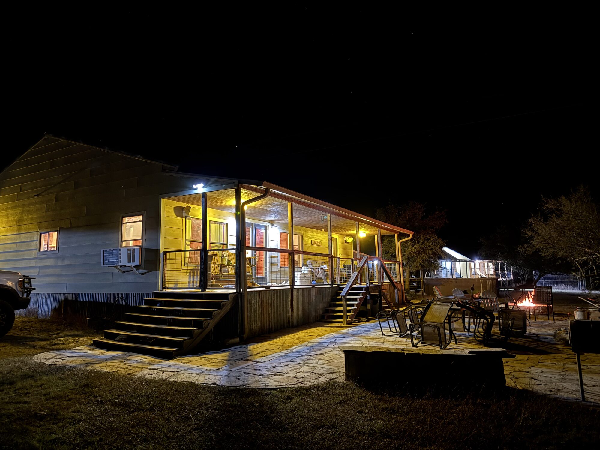 Lodge exterior or common room
