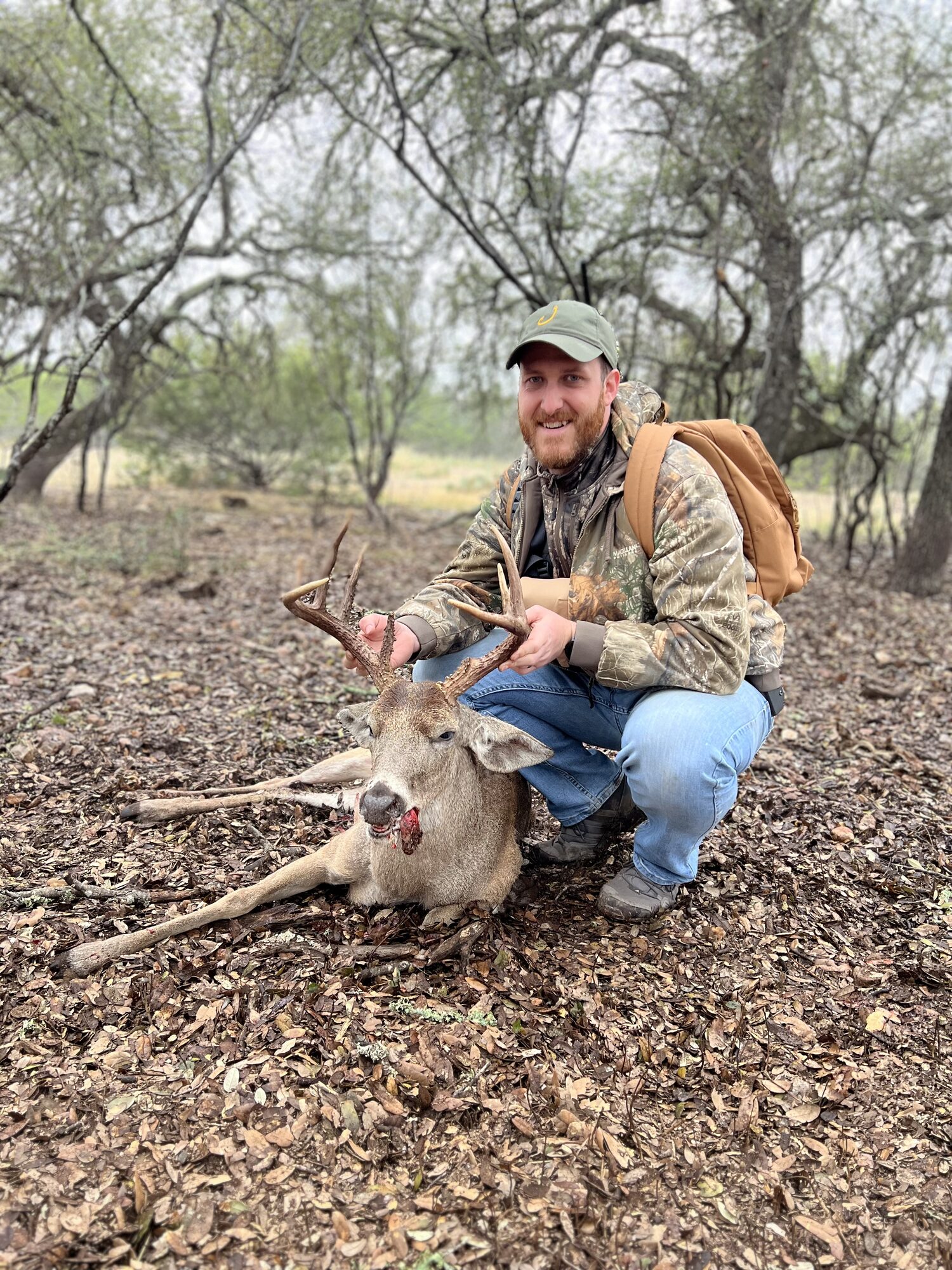 Hunter with trophy